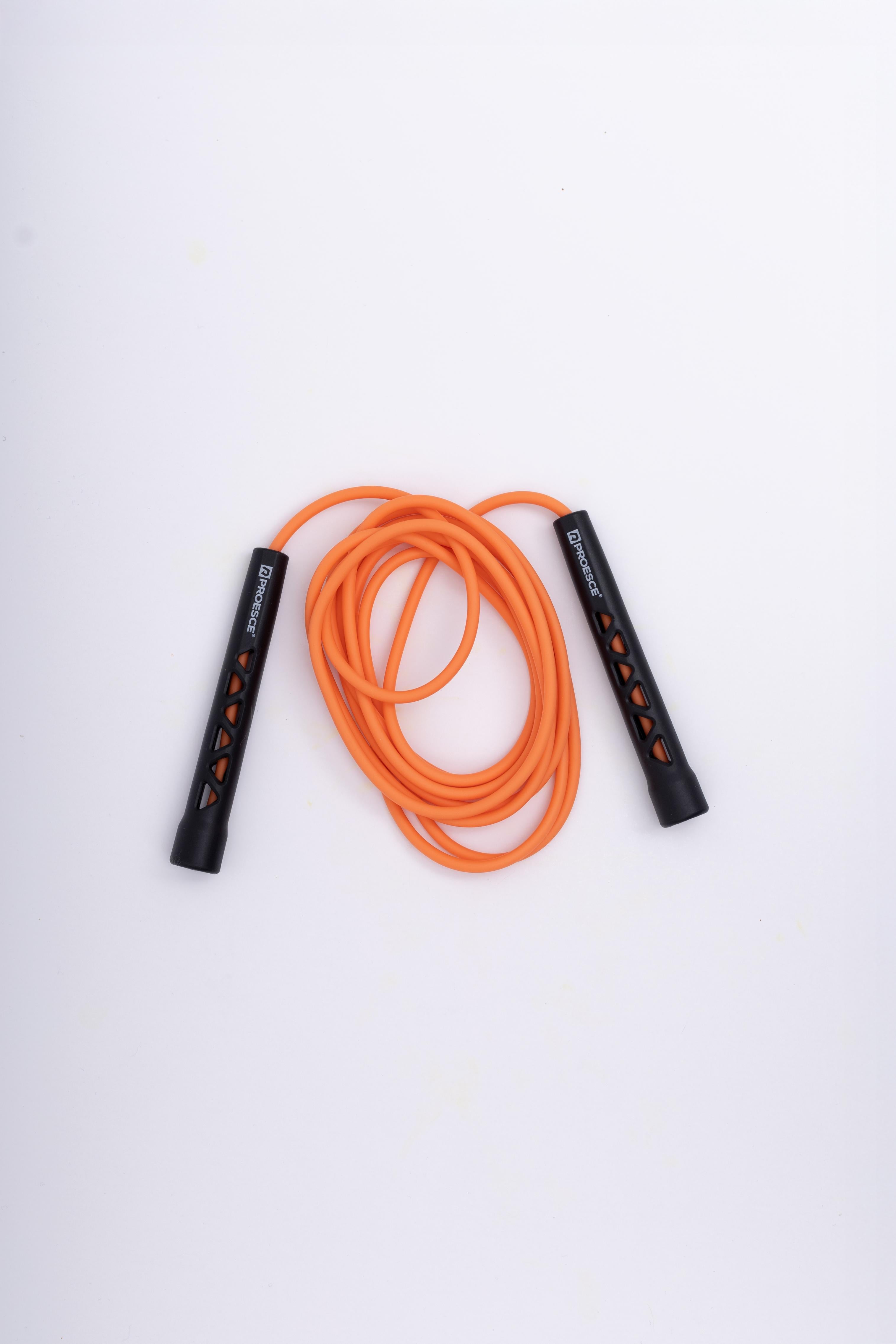 CUERDA PARA SALTAR COLOR NARANJA DE PVC - 0.5*300cm