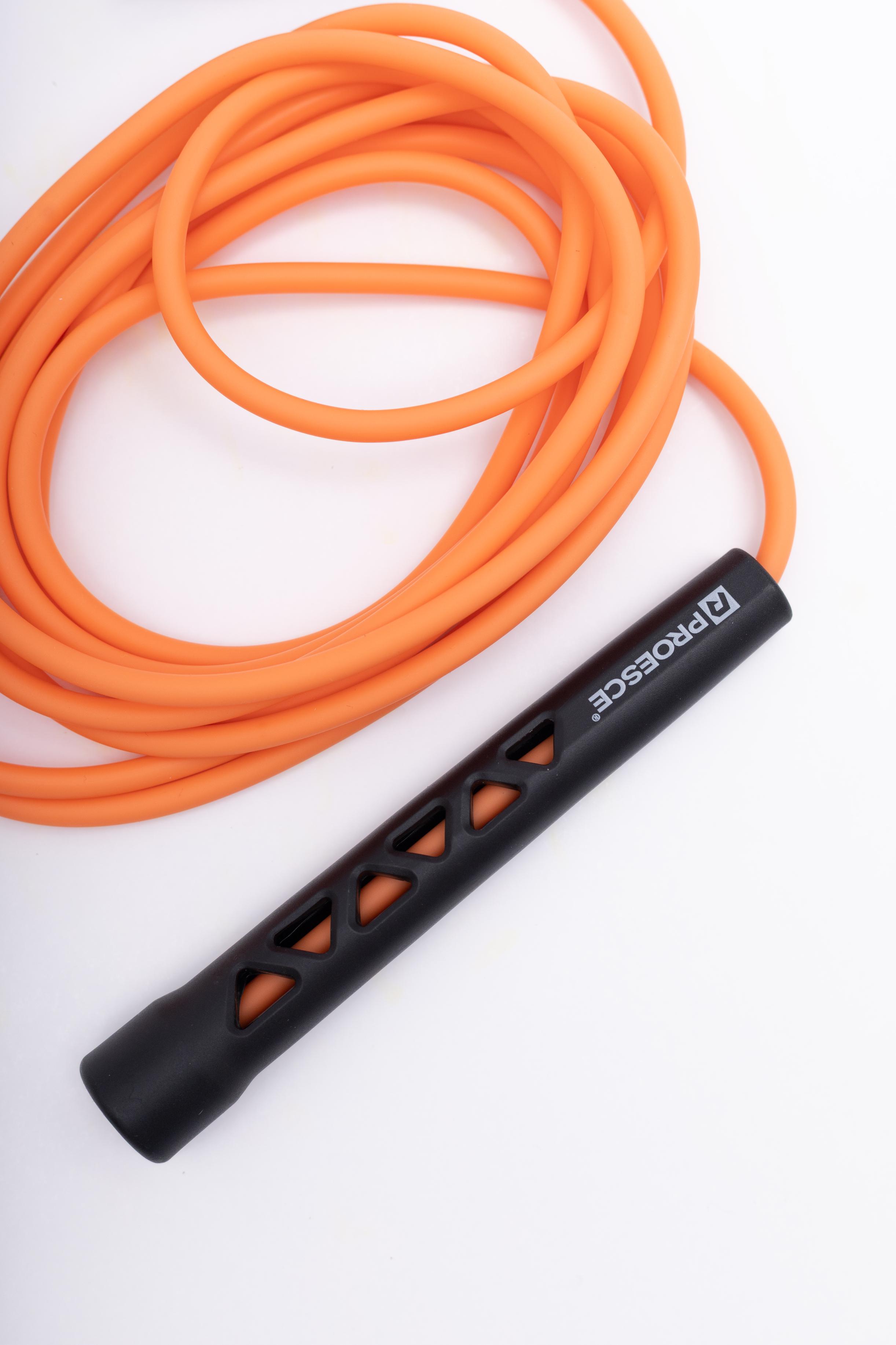 CUERDA PARA SALTAR COLOR NARANJA DE PVC - 0.5*300cm