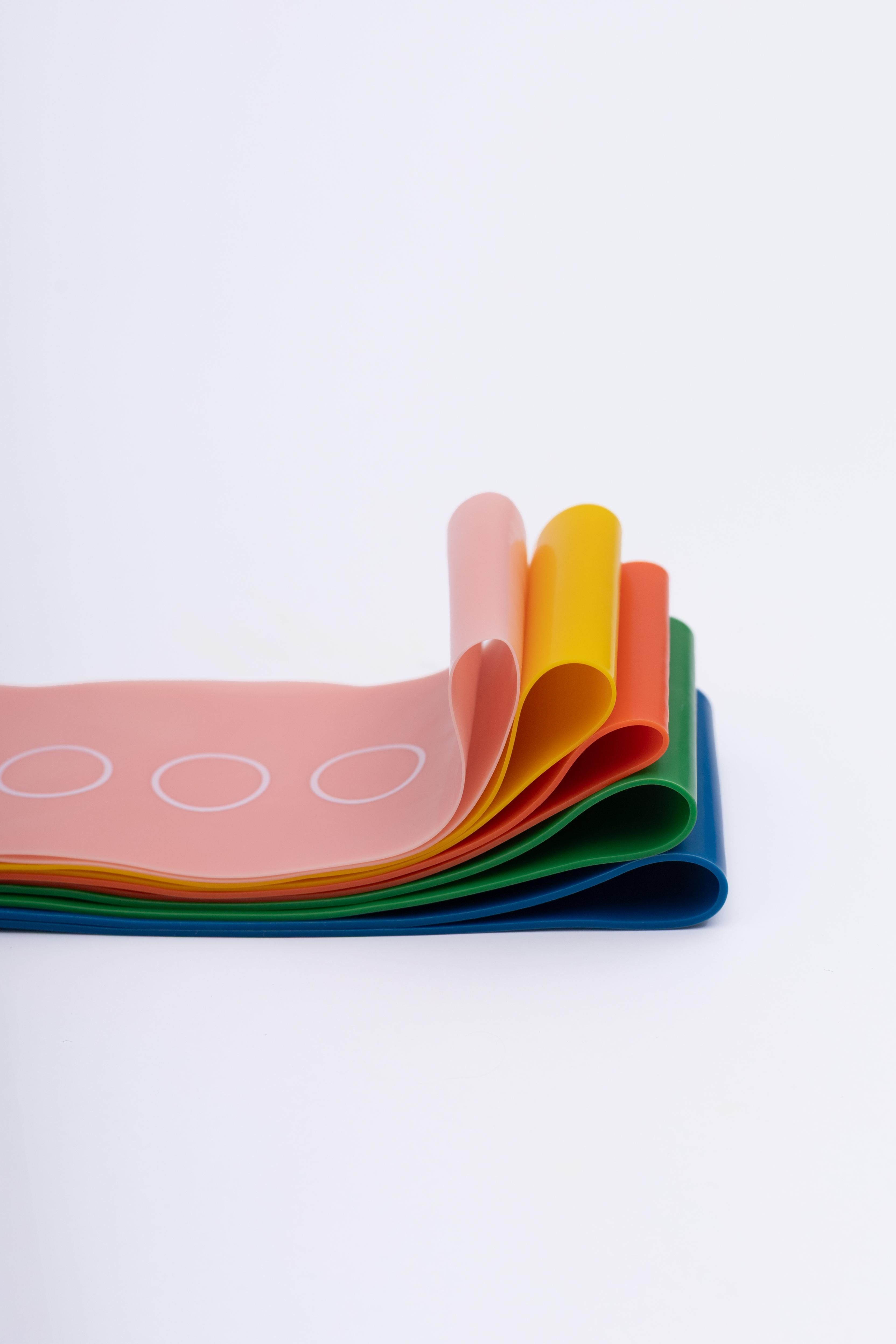 SET DE LIGAS DE RESISTENCIA DE LATEX - INCLUYE 5 LIGAS DE RESISTENCIAS 1, 2, 3, 4, Y 5