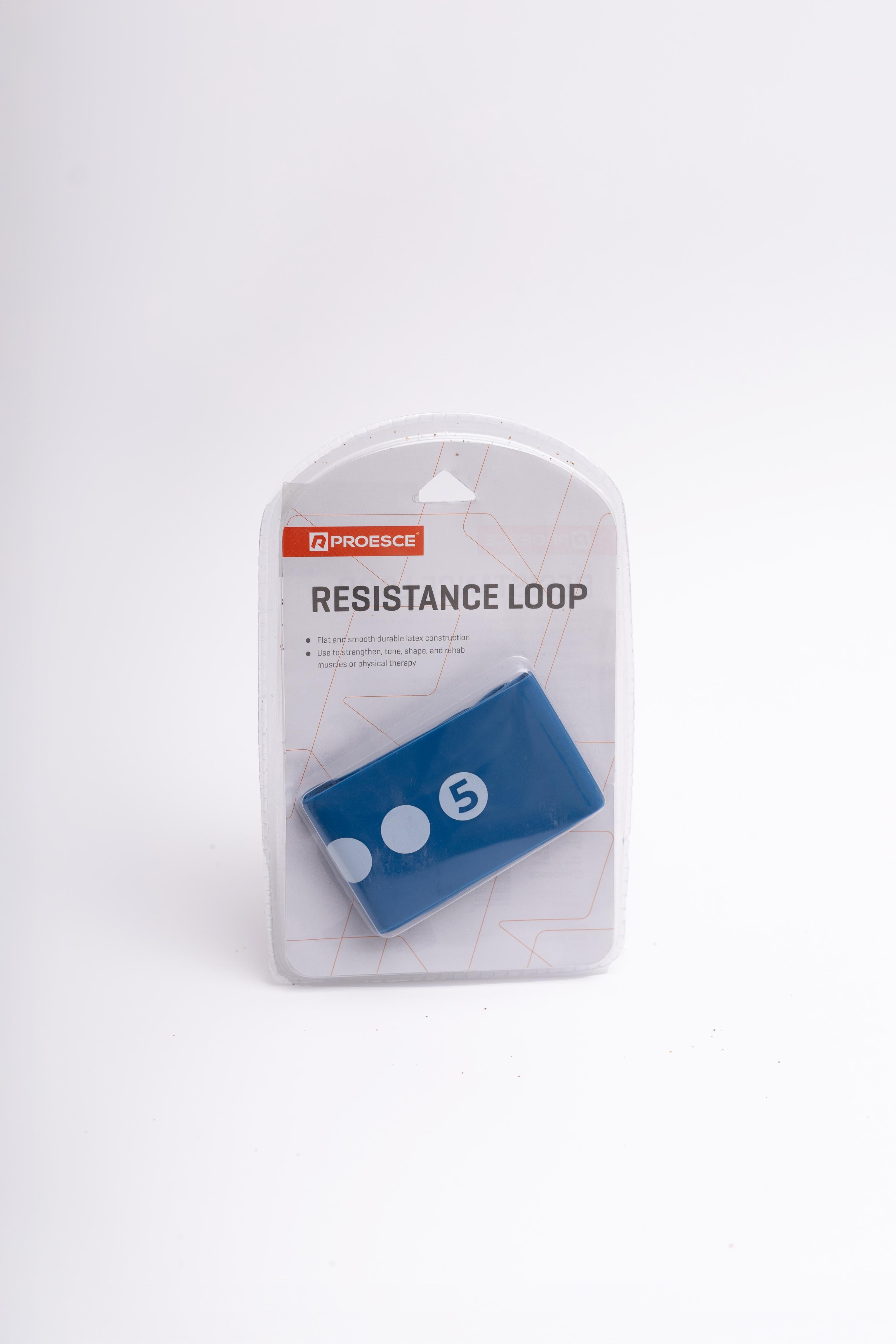 LIGA DE RESISTENCIA DE LATEX RESISTENCIA 5 COLOR AZUL -  500*50.8*1.1MM