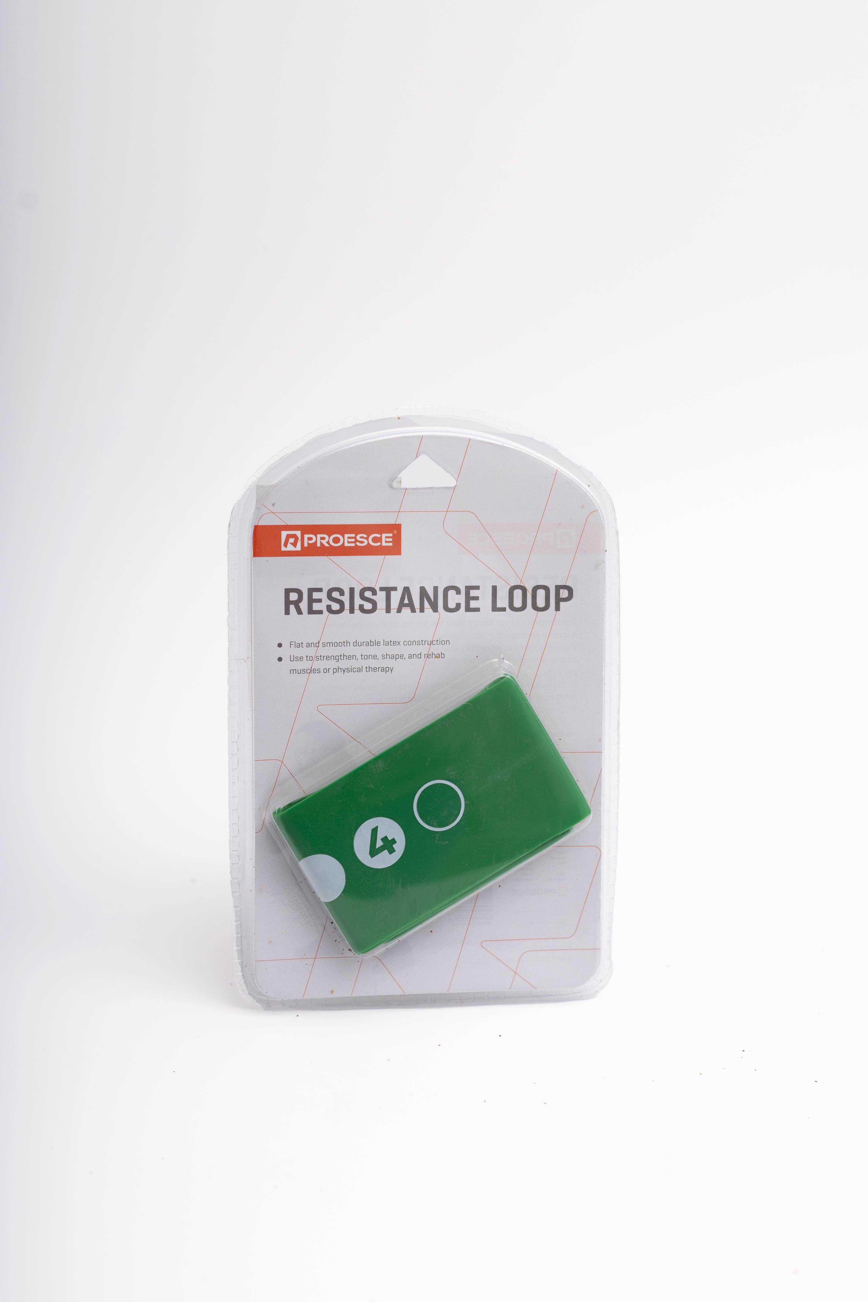 LIGA DE RESISTENCIA DE LATEX RESISTENCIA 4 COLOR VERDE - 500*50.8*0.9MM