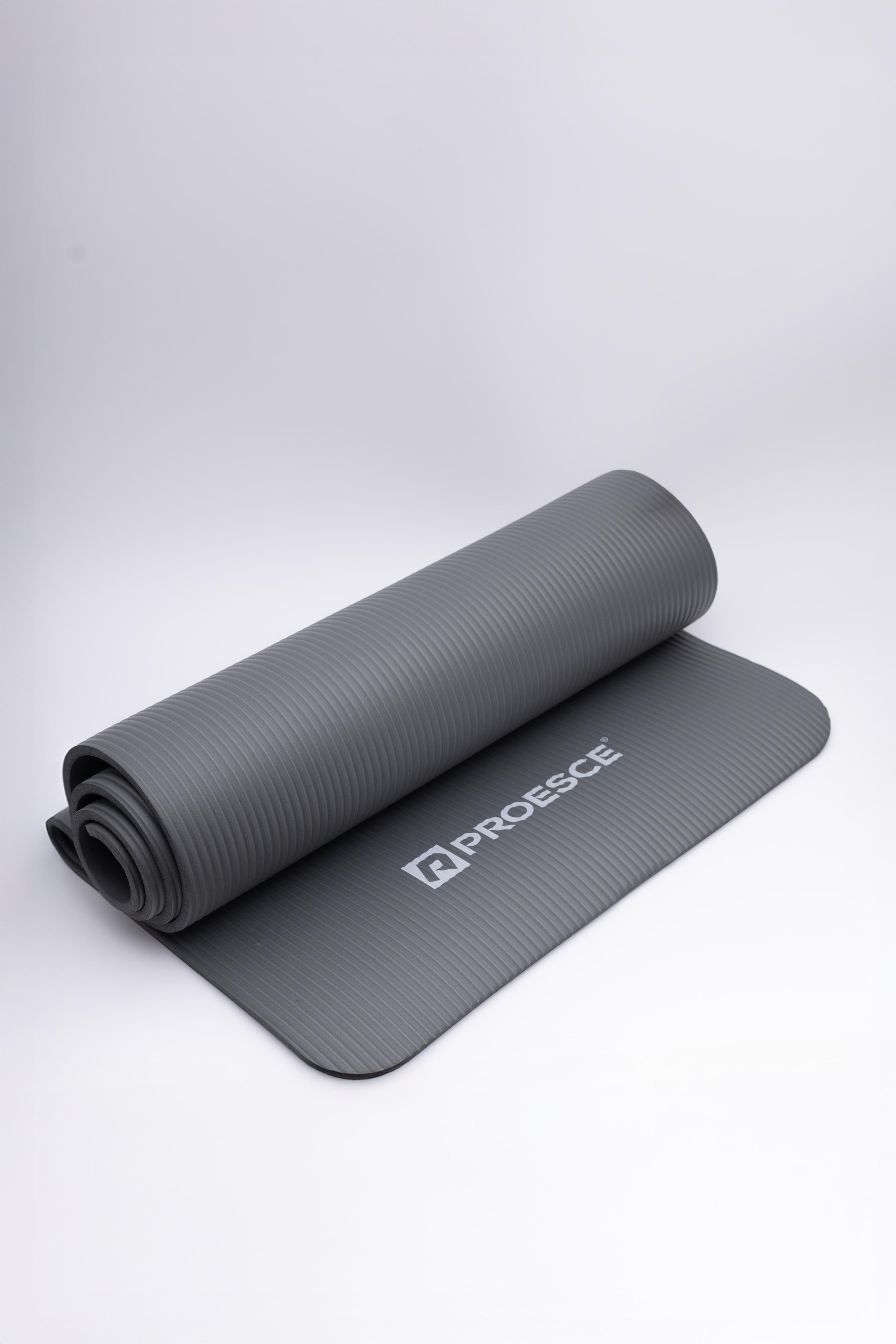 TAPETE DE YOGA NBR COLOR GRIS - 183*61*1CM 900 G